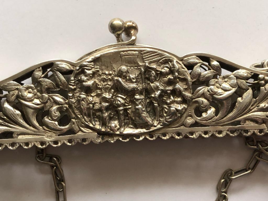 Tas beugel, Antiek en Kunst, Ophalen of Verzenden, Zilver