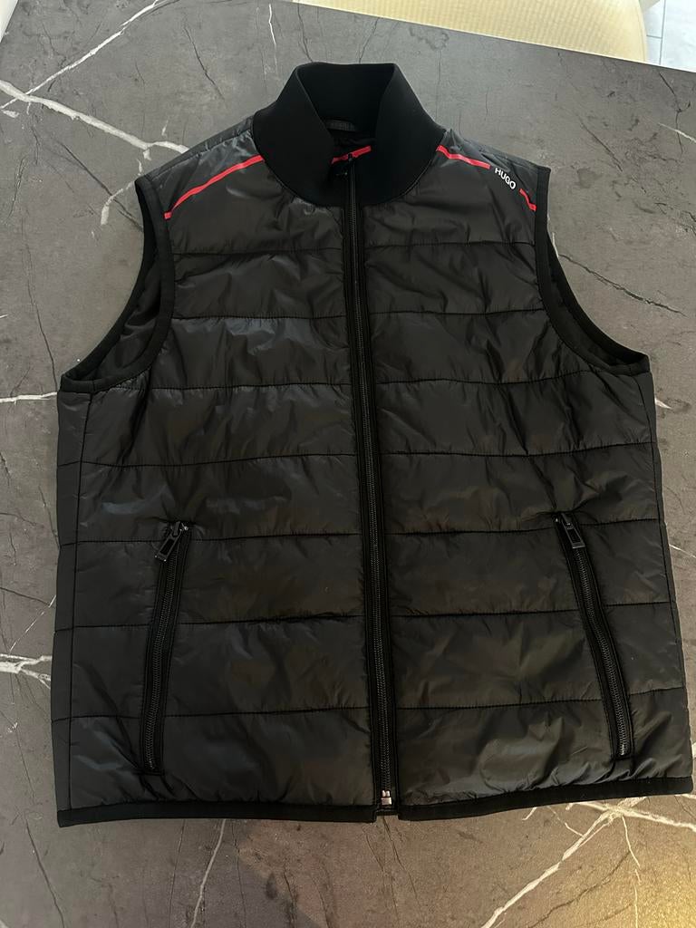 HUGO BOSS heren bodywarmer maat S, Ophalen of Verzenden, Zo goed als nieuw, Maat 46 (S) of kleiner, Zwart