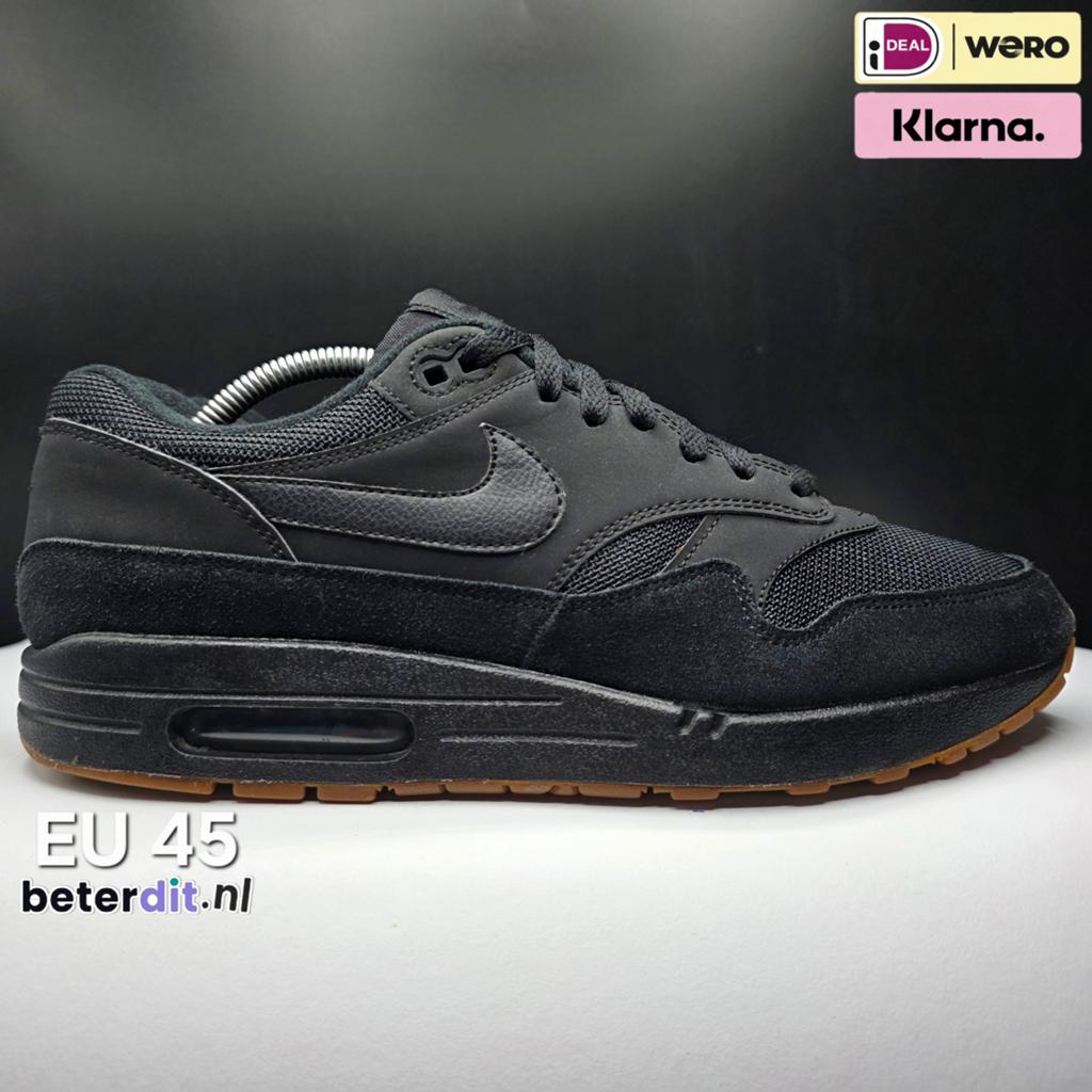 Nike Air Max 1 'Black Gum'
Maat: 45, Nike air max, Zwart, Ophalen of Verzenden, Nike
