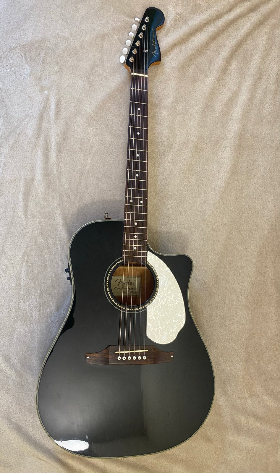 Fender Sonoran SCE Westerngitaar met ingebouwde tuner, Ophalen of Verzenden, Zo goed als nieuw, Western- of Steelstringgitaar