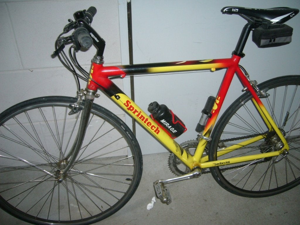Te koop een nog nette en prima sportfiets maat 54 c/m, Gebruikt, 10 tot 15 versnellingen, 53 tot 57 cm, Ophalen