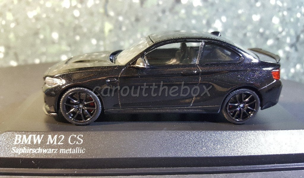 BMW M2 CS 2020 black 1/43 Minichamps Mi076, Verzenden, Nieuw, Auto, MiniChamps