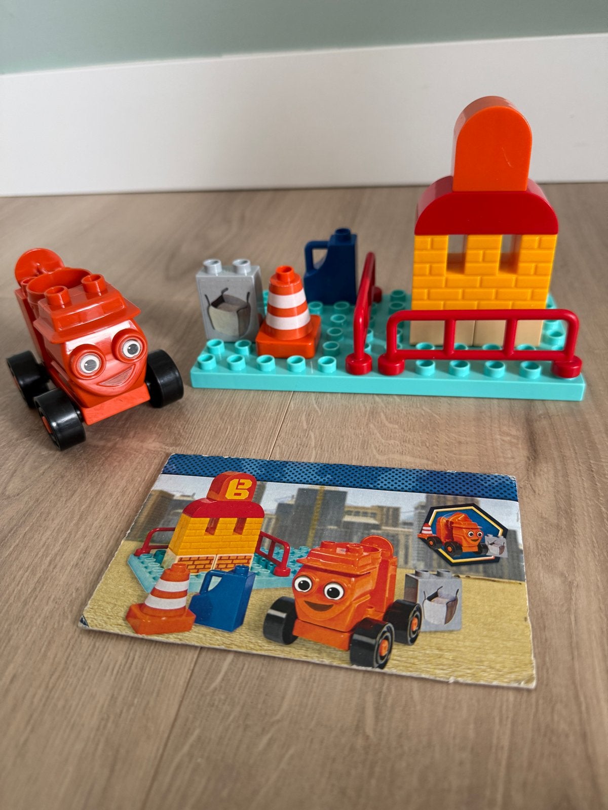 Bob de Bouwer Duplo set met Scoop en bouwplaats, Ophalen of Verzenden, Zo goed als nieuw, Overige merken