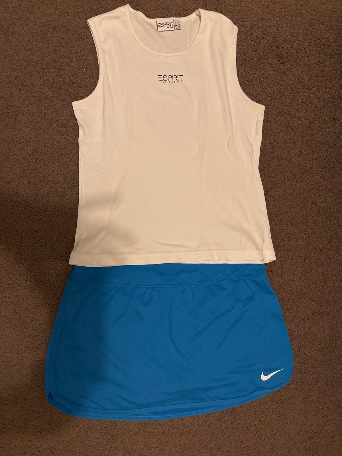 Nike Dri-FIT tennisrokje maat M, Maat 38/40 (M), Blauw, Ophalen of Verzenden, Zo goed als nieuw