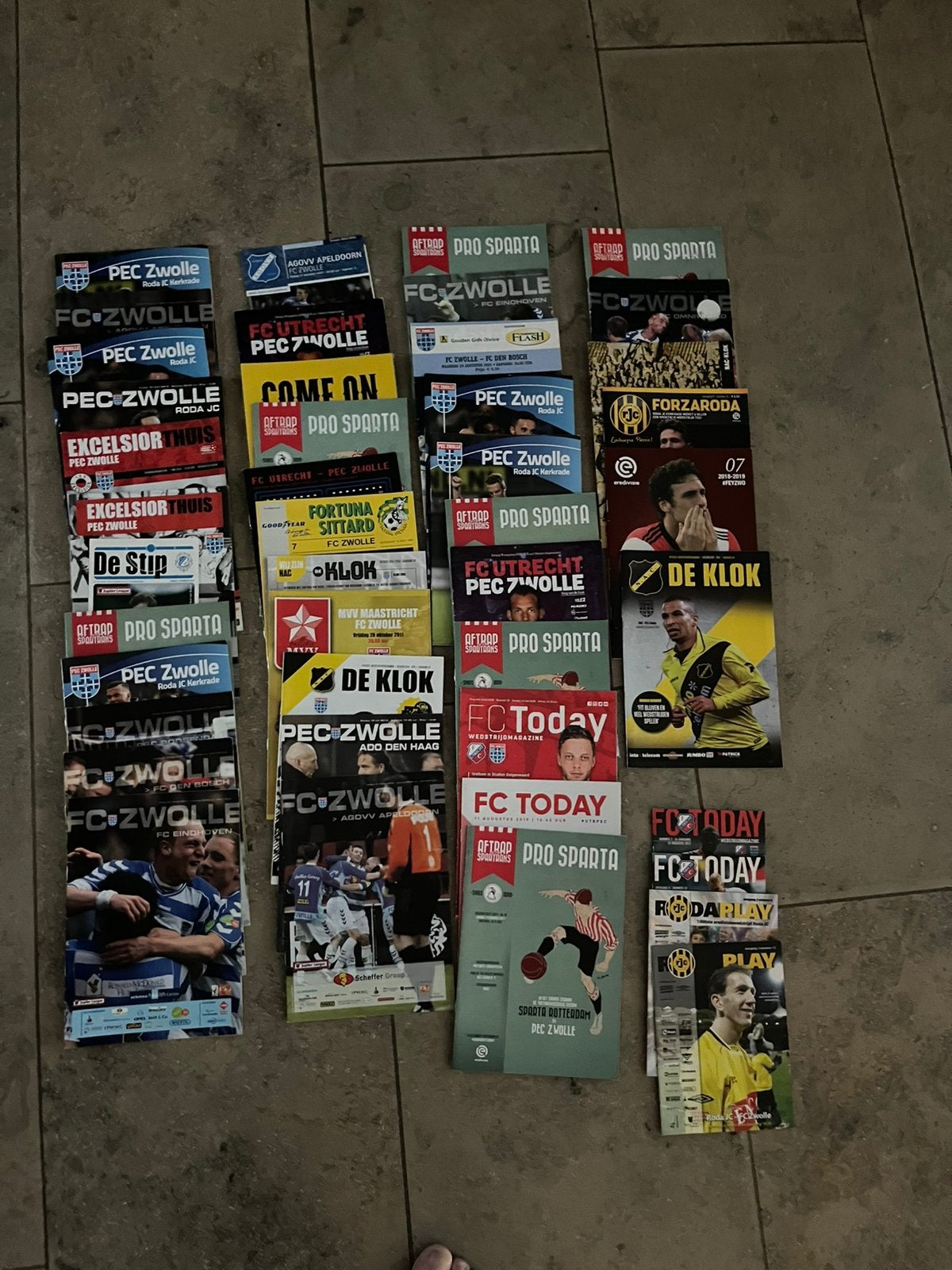 DIVERSE FC ZWOLLE PROGRAMMABOEKJES TE KOOP, Verzamelen, Ophalen of Verzenden, Zo goed als nieuw, Overige binnenlandse clubs, Overige typen