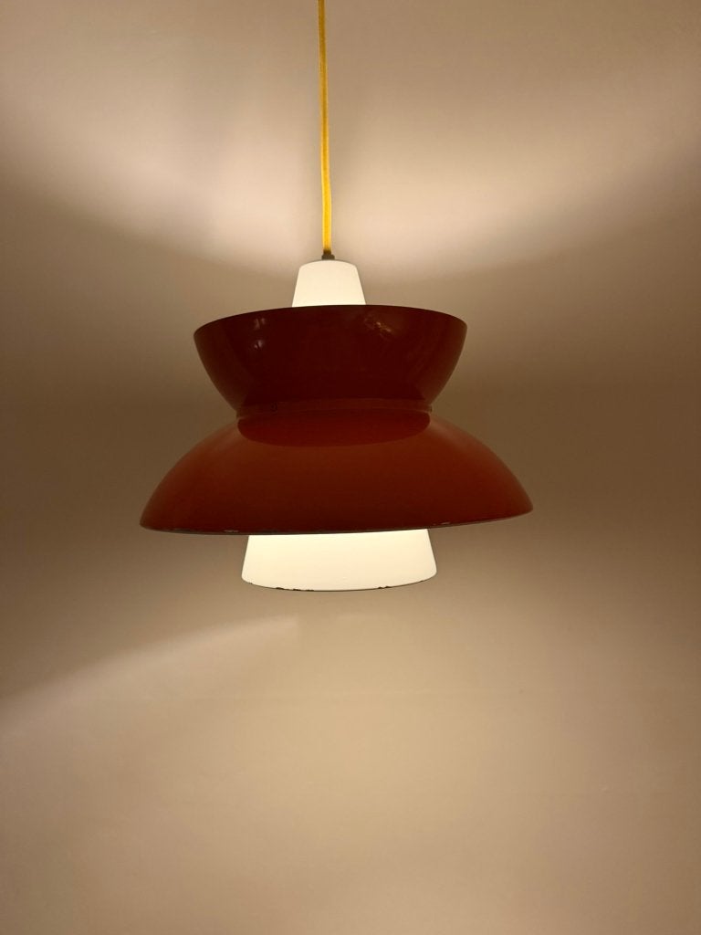 Vintage Louis Poulsen Doo Wop - Deense design lamp, Gebruikt, Scandinavisch, X, Metaal