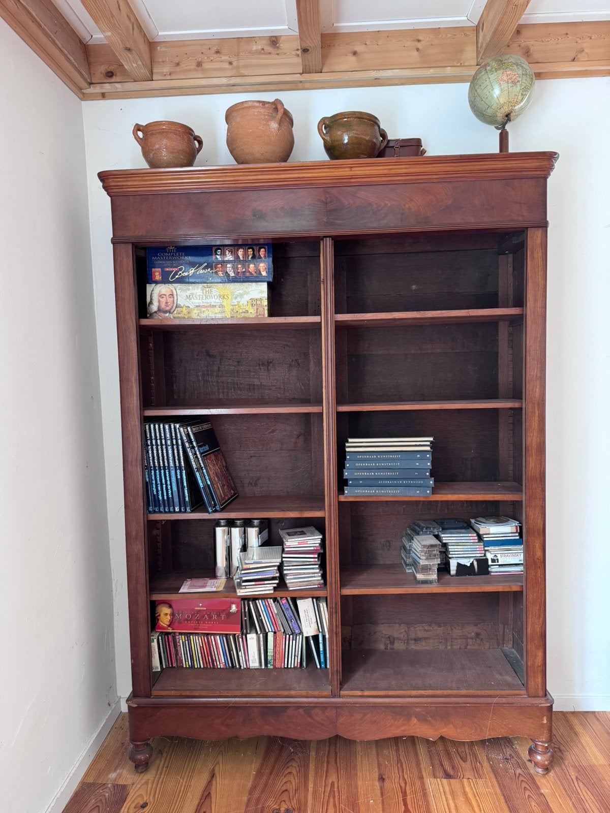 Biedemeier boekenkast, Antiek en Kunst, Ophalen