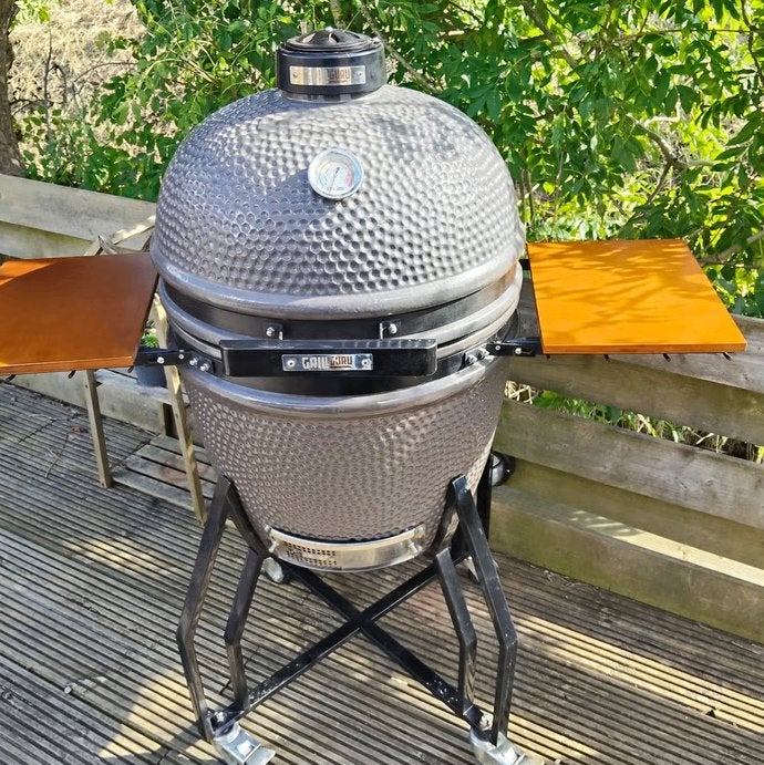 Grill guru large kamado en fire starter, Ophalen, Gebruikt, Met accessoires