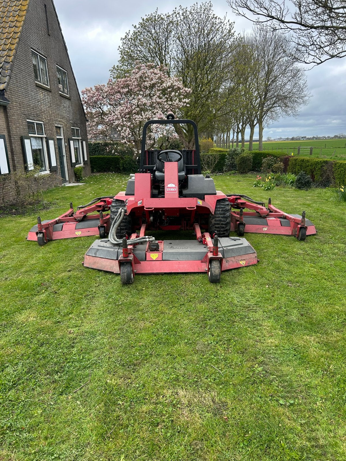 Toro Groundsmaster 580-D, Ophalen, Cirkelmaaier, Gebruikt, Toro