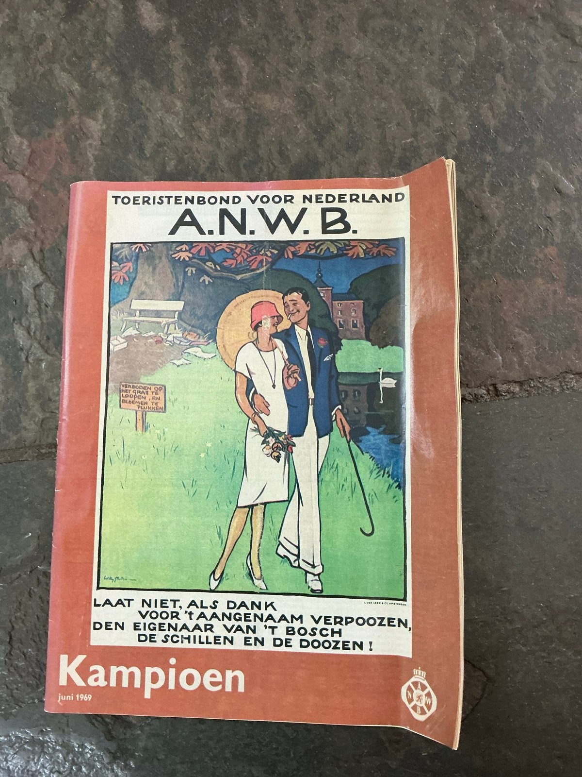 ANWB Kampioen Tijdschrift Juni 1969 - Toeristenbond, Ophalen of Verzenden, Gelezen, Overige typen