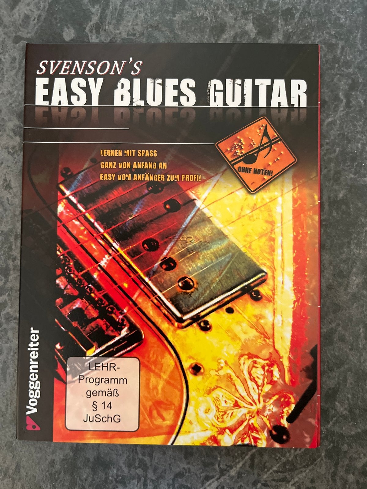 Svenson's Easy Blues Guitar DVD - Duitstalig, Zo goed als ni, Ophalen of Verzenden, Zo goed als nieuw