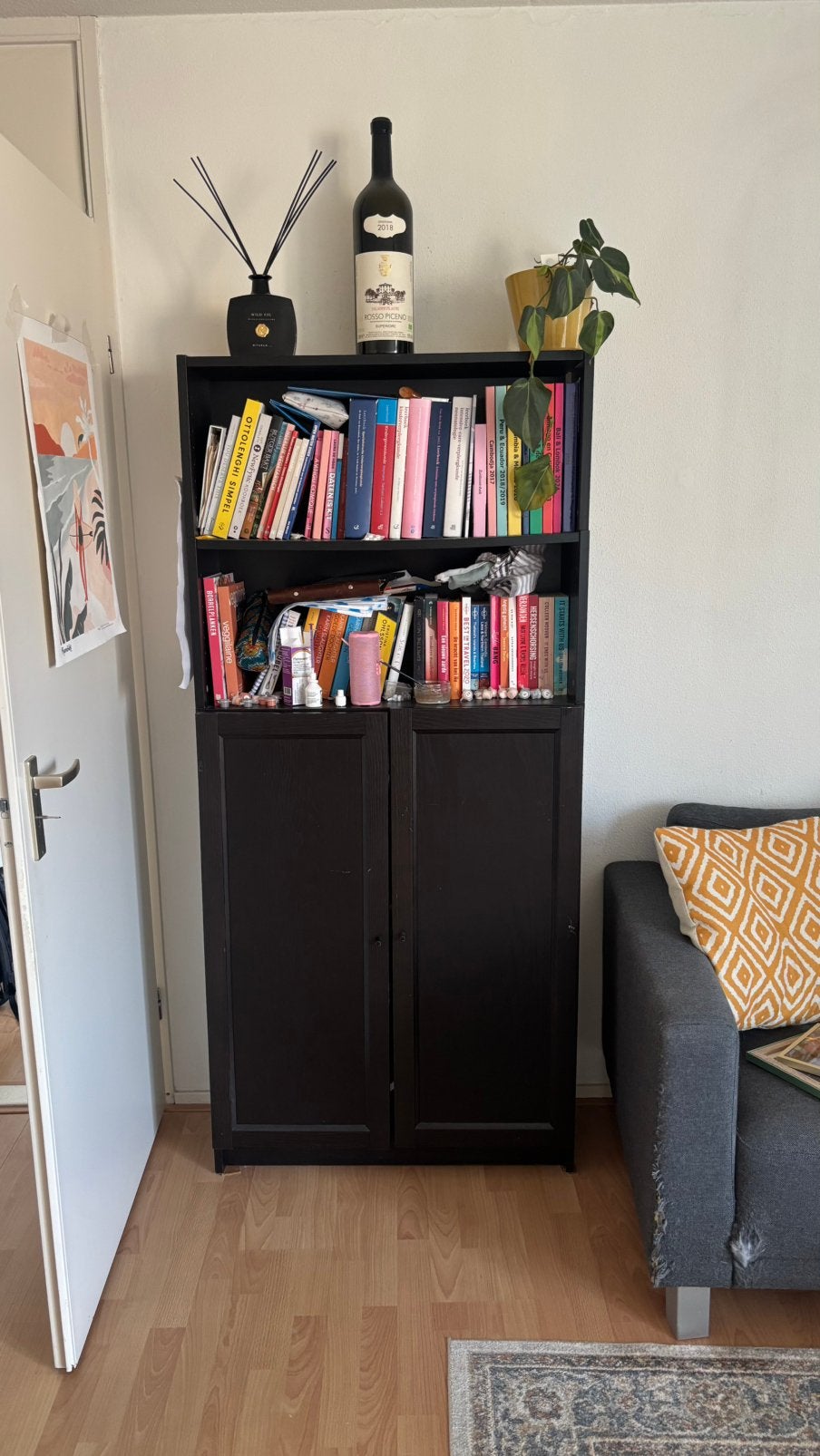 boekenkast / opbergkast, Huis en Inrichting, Ophalen, Gebruikt, 50 tot 100 cm, Minder dan 100 cm