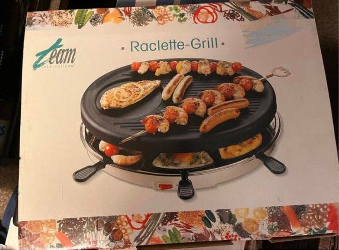 Team Raclette-Grill Nieuw, Ophalen, Nieuw