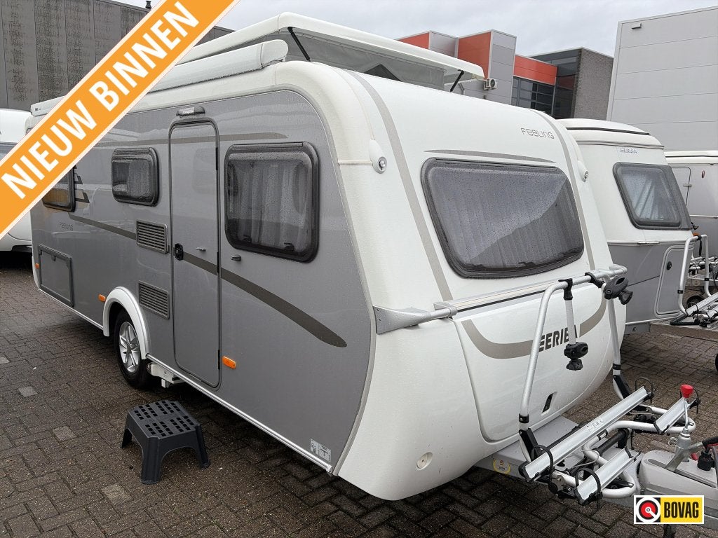 Eriba Feeling 442 V-BED 2023 | MOVER | LUIFEL | FIETSENDR., Bedrijf, Tot en met 3, 5 tot 6 meter, Eriba