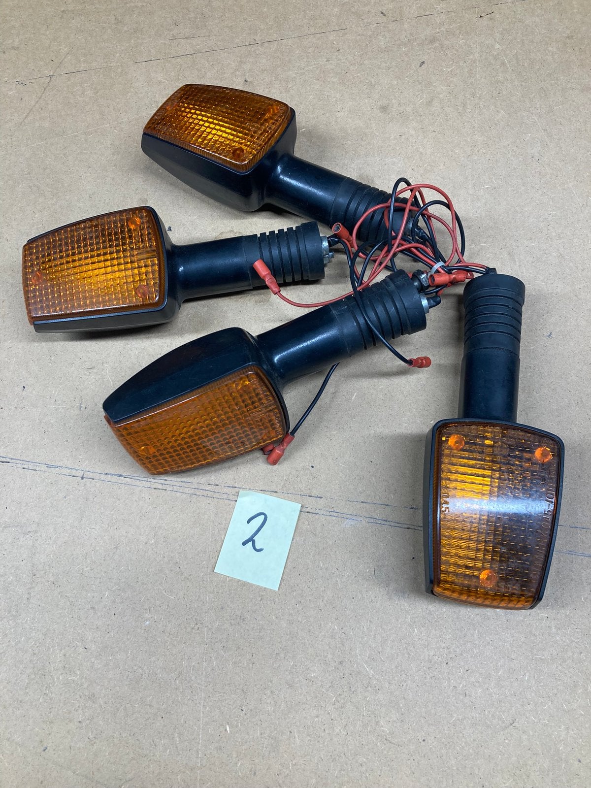 4 stuks gebruikte RAW HONDA CBX 400F en 500F, Motoren, Ophalen of Verzenden, Gebruikt