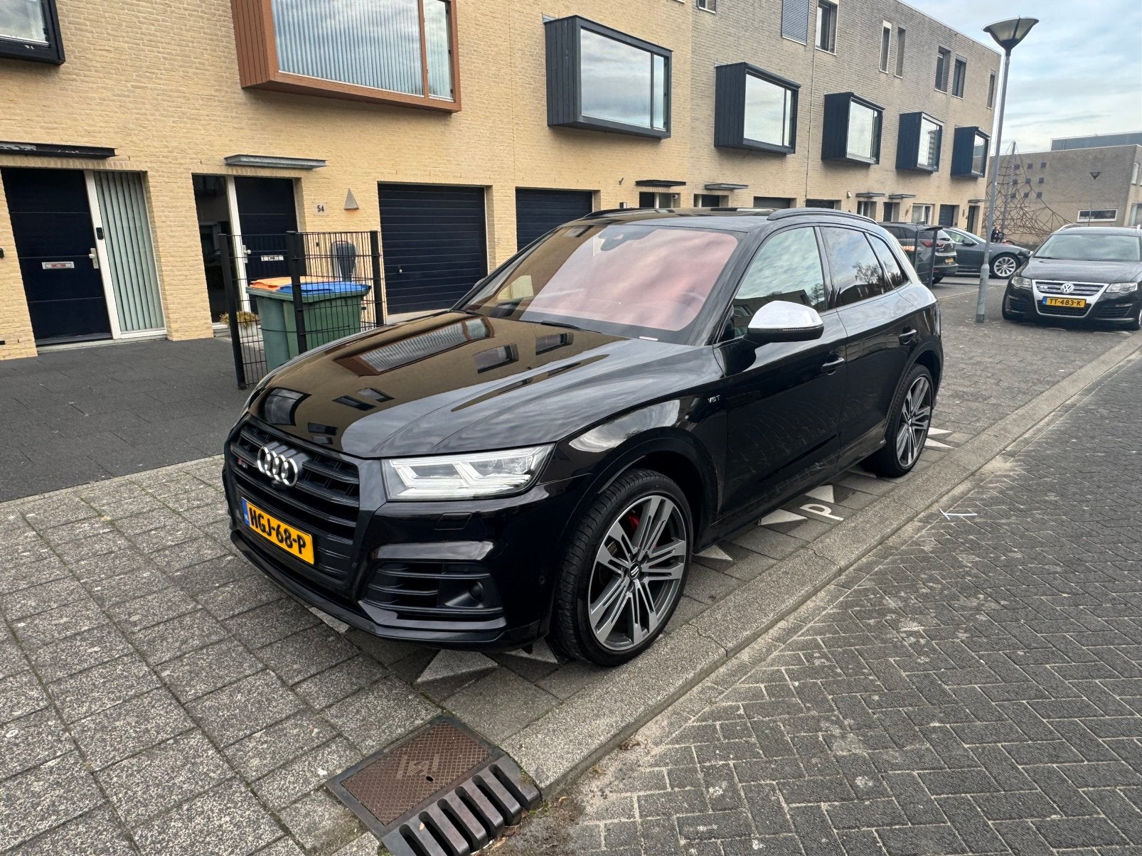 Audi SQ5 3.0 TFSI 354PK FULL OPTION, Automaat, Zwart, 2995 cc, Adaptive Cruise Control