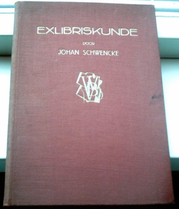 Exlibriskunde. Johan Schwenke. 1947., Ophalen of Verzenden, Zo goed als nieuw