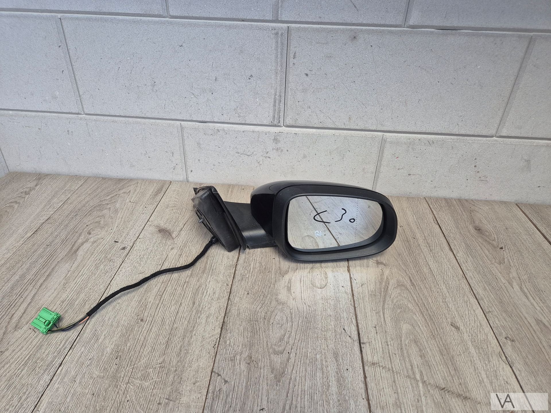 Spiegel rechts van Volvo C30 2006 - 2013 zwart 6 draden €75, Auto-onderdelen, Gebruikt, -, -, Ophalen of Verzenden