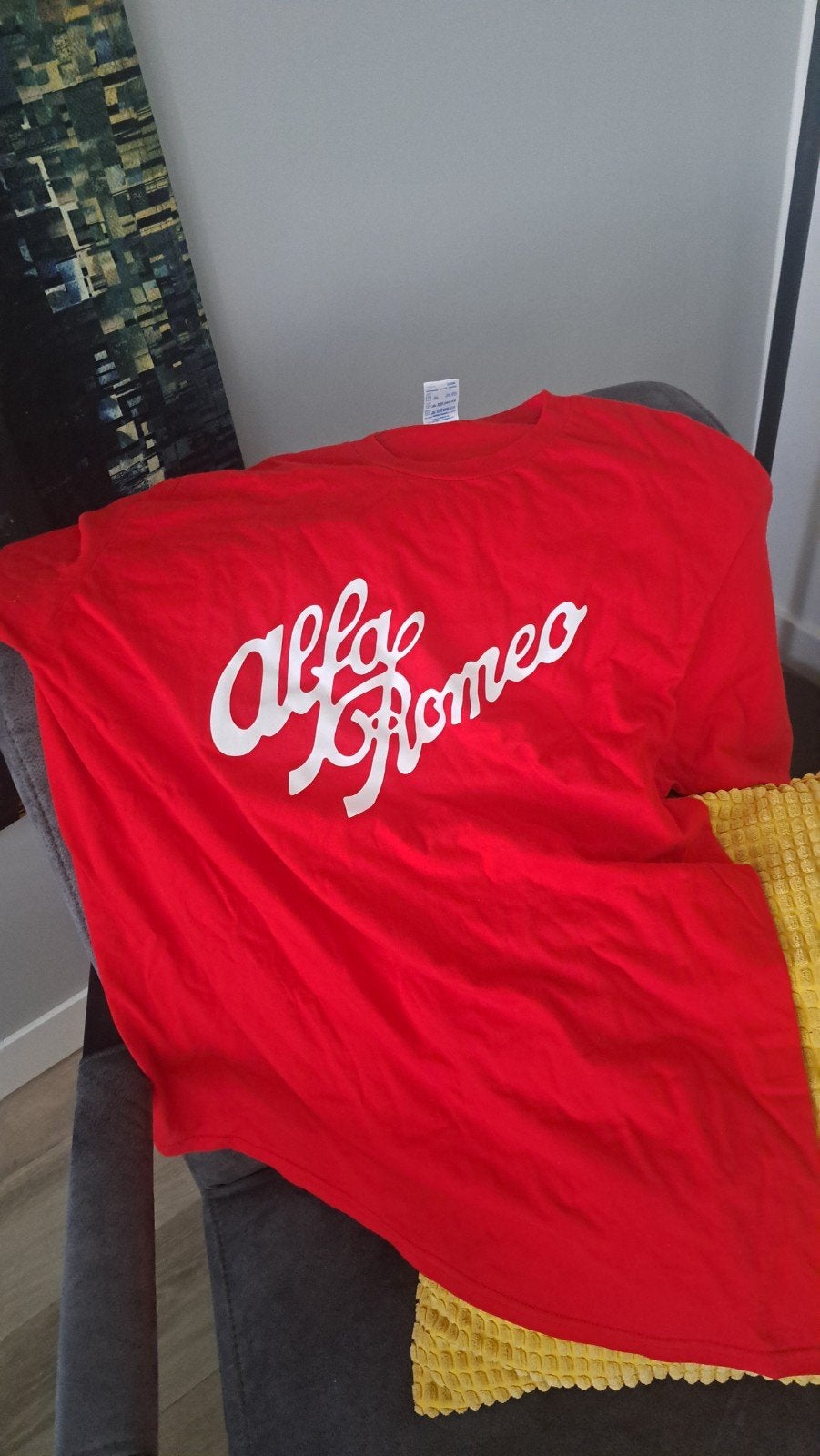 Alfa Romeo T-shirt. Maat m., Ophalen of Verzenden