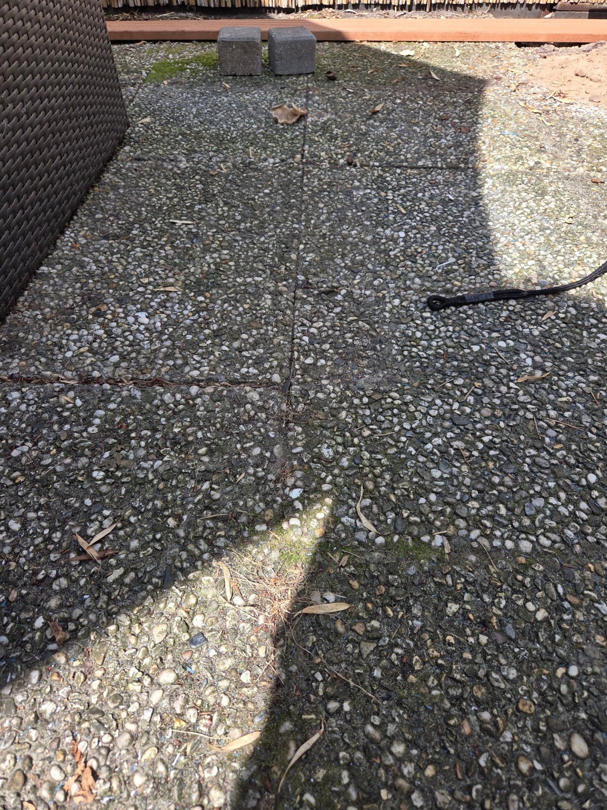 Grindtegels, Tuin en Terras, Ophalen, Gebruikt, Beton, Terrastegels