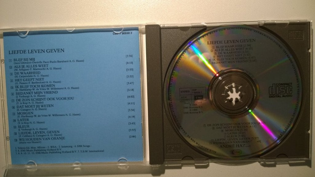 André Hazes - Liefde, Leven, Geven, Ophalen of Verzenden, Zo goed als nieuw, Levenslied of Smartlap, Album