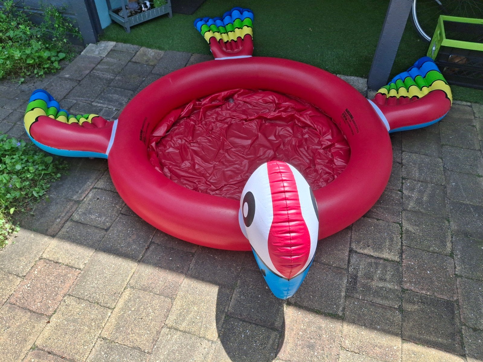 Mooi zwembad, bodem is 120cm, Kinderen en Baby's, Speelgoed | Buiten | Opblaasfiguren, Ophalen of Verzenden, Zo goed als nieuw