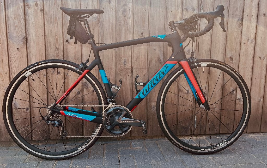 Wilier GTR team 2018 -- carbon, ultegra & dt swiss pr1600, Ophalen, Gebruikt, Overige typen