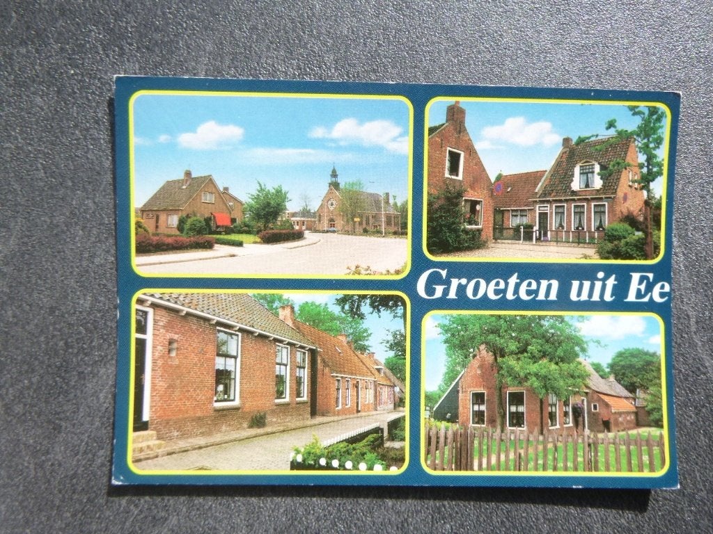 groeten uit Ee 1987, Verzenden, 1980 tot heden, Gelopen, Noord-Brabant
