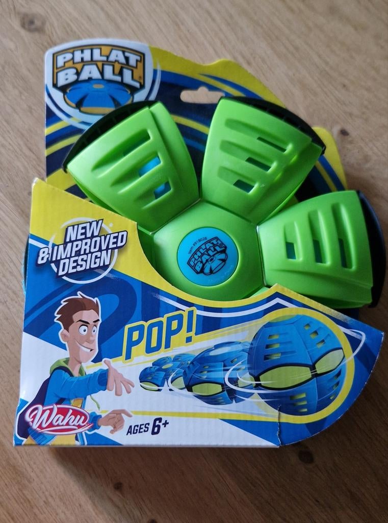 Wahu Phlat Ball Pop!, Kinderen en Baby's, Speelgoed | Overig, Nieuw, Jongen of Meisje, Ophalen of Verzenden
