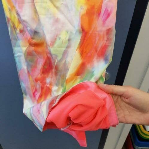 Steps jurk zeer kleurrijk in neonkleurtjes "gevlekt" S 35959, Overige kleuren, ., Ophalen of Verzenden, Zo goed als nieuw