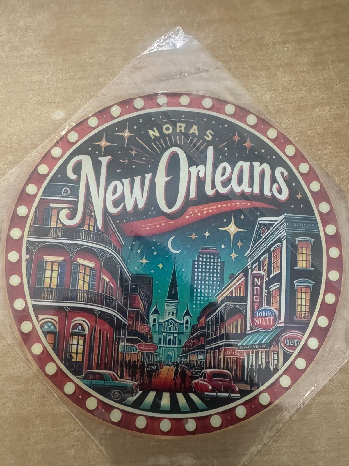 New Orleans reclamebord bar kroeg mancave, Ophalen of Verzenden, Nieuw
