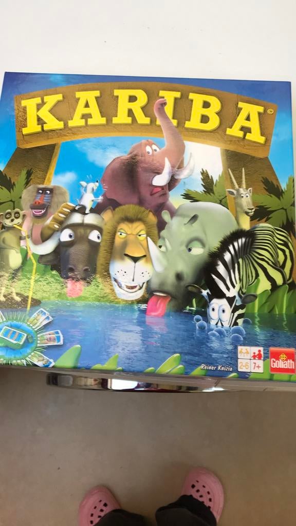 Kariba Bordspel - Leuk dierenspel voor jong en oud!, Hobby en Vrije tijd, Gezelschapsspellen | Bordspellen, Een of twee spelers
