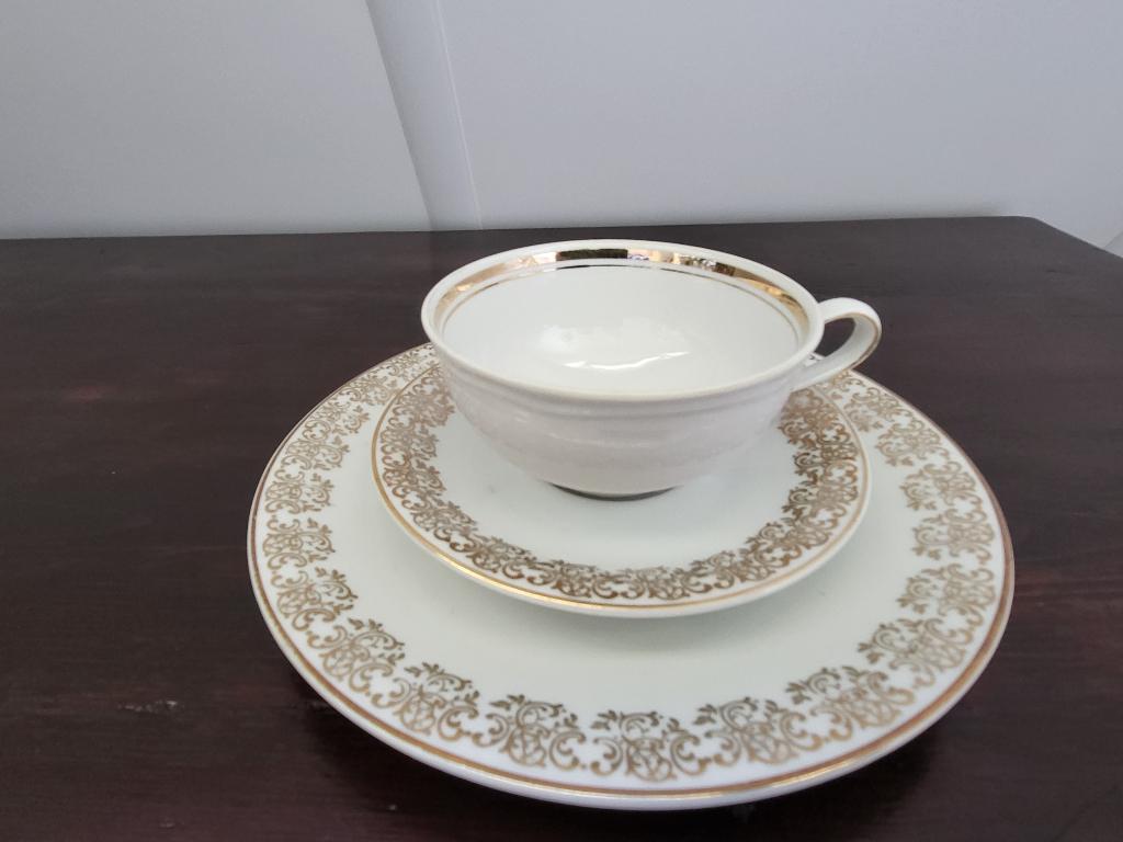 Ontbijtset Eerste Communie Vintage bord 19,5 cm doorsnede, Ophalen of Verzenden