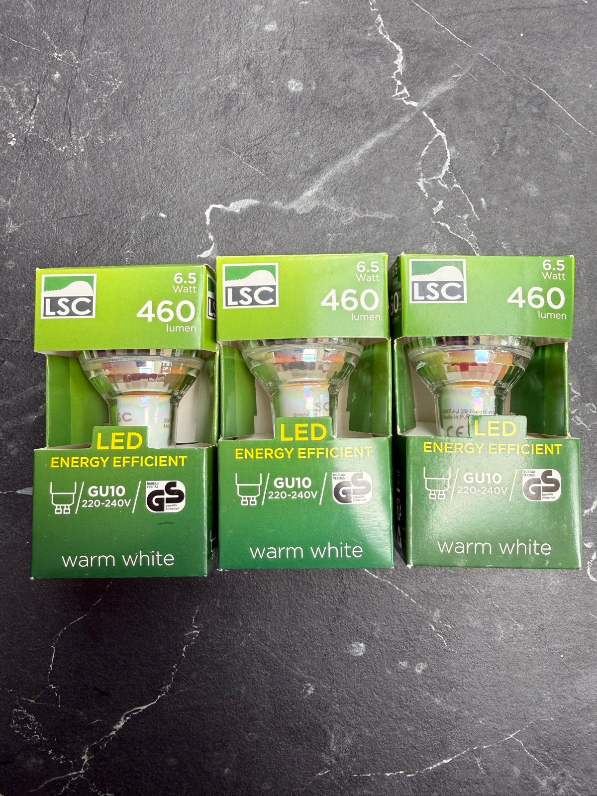 LSC 460 Lumen LED Lamp GU10 Warm Wit - Energiezuinig (3 stuk, Ophalen, Nieuw