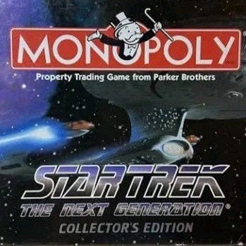 Monopoly Star Trek: The Next Generation Collector's Edition, Hobby en Vrije tijd, Drie of vier spelers, Ophalen of Verzenden, Gebruikt