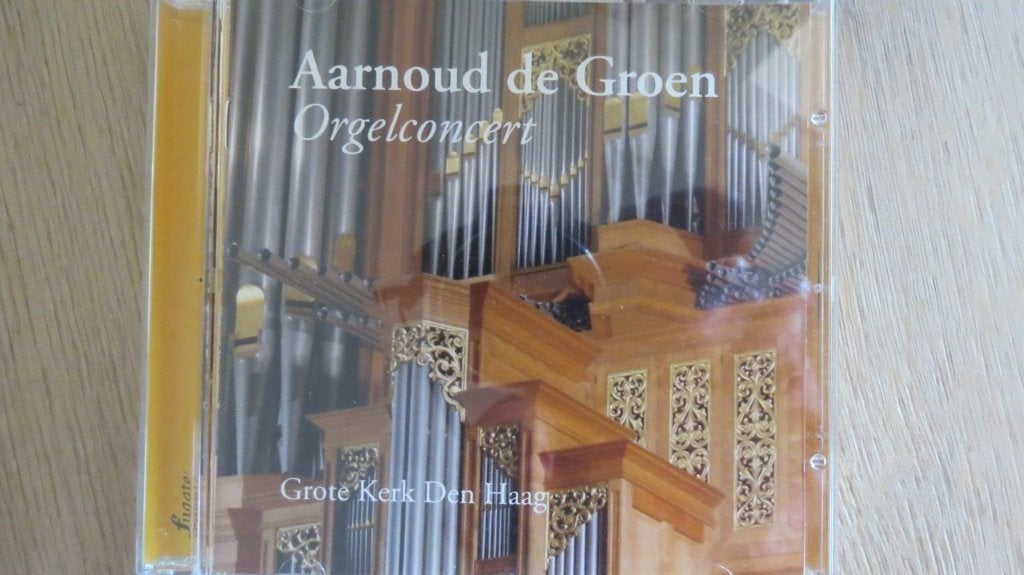 Cd orgel: Orgelconcert Aarnoud de Groen, Grote Kerk Den Haag, Ophalen of Verzenden, Classicisme, Zo goed als nieuw, Kamermuziek