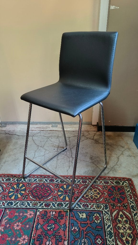 Ikea LILLÅNÄS kruk, Ophalen, 60 tot 90 cm, Leer, Gebruikt