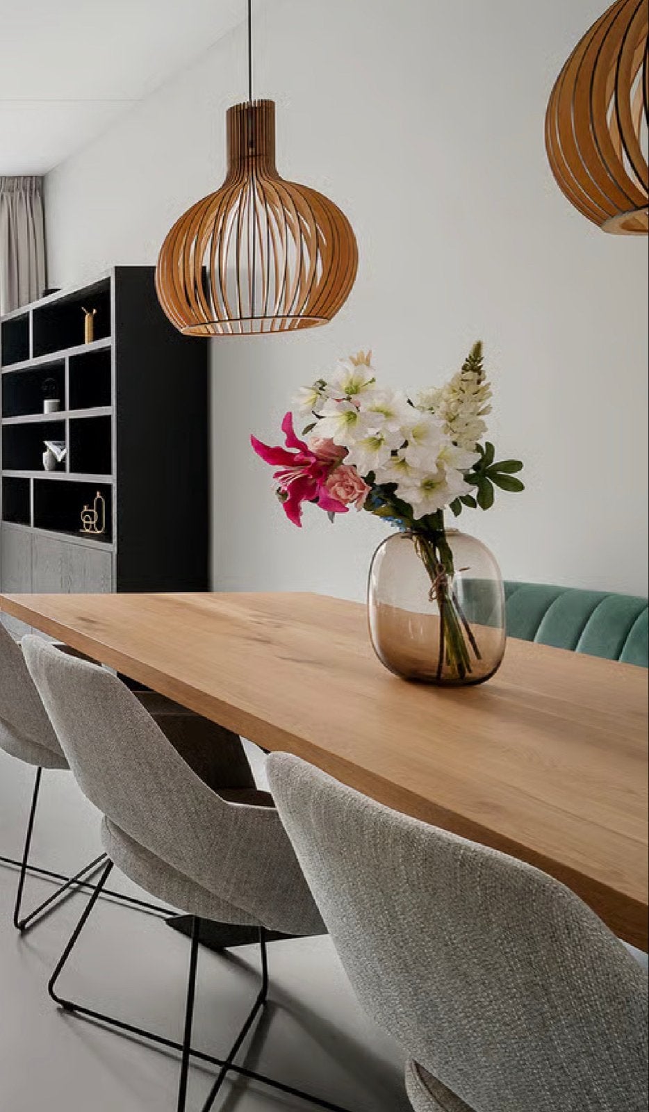 Table du Sud Eikenhouten eettafel 200x90, Ophalen, Eikenhout, 50 tot 100 cm, Vier personen