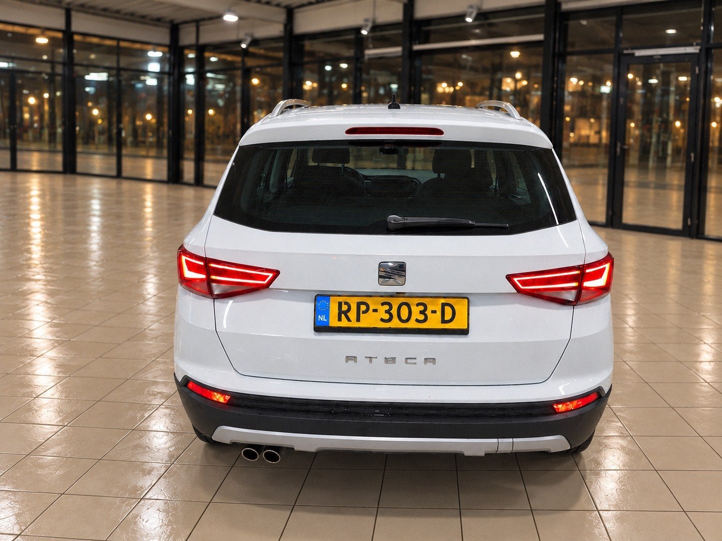 Seat Ateca 1.4 TSI 110KW DSG 2018 Wit, Auto's, 4 cilinders, Ateca, Wit, Particulier