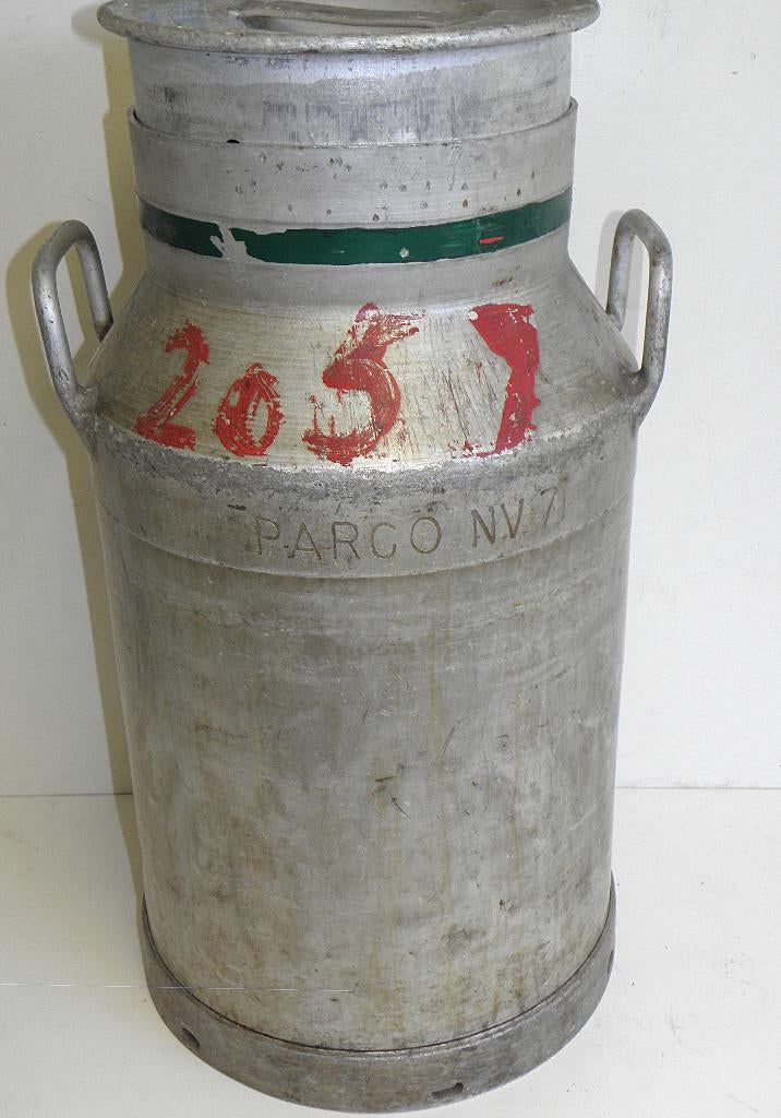 Nette Aluminium melkbus 30 liter, Tuin en Terras, Tuinwanddecoratie, Ophalen of Verzenden, Gebruikt
