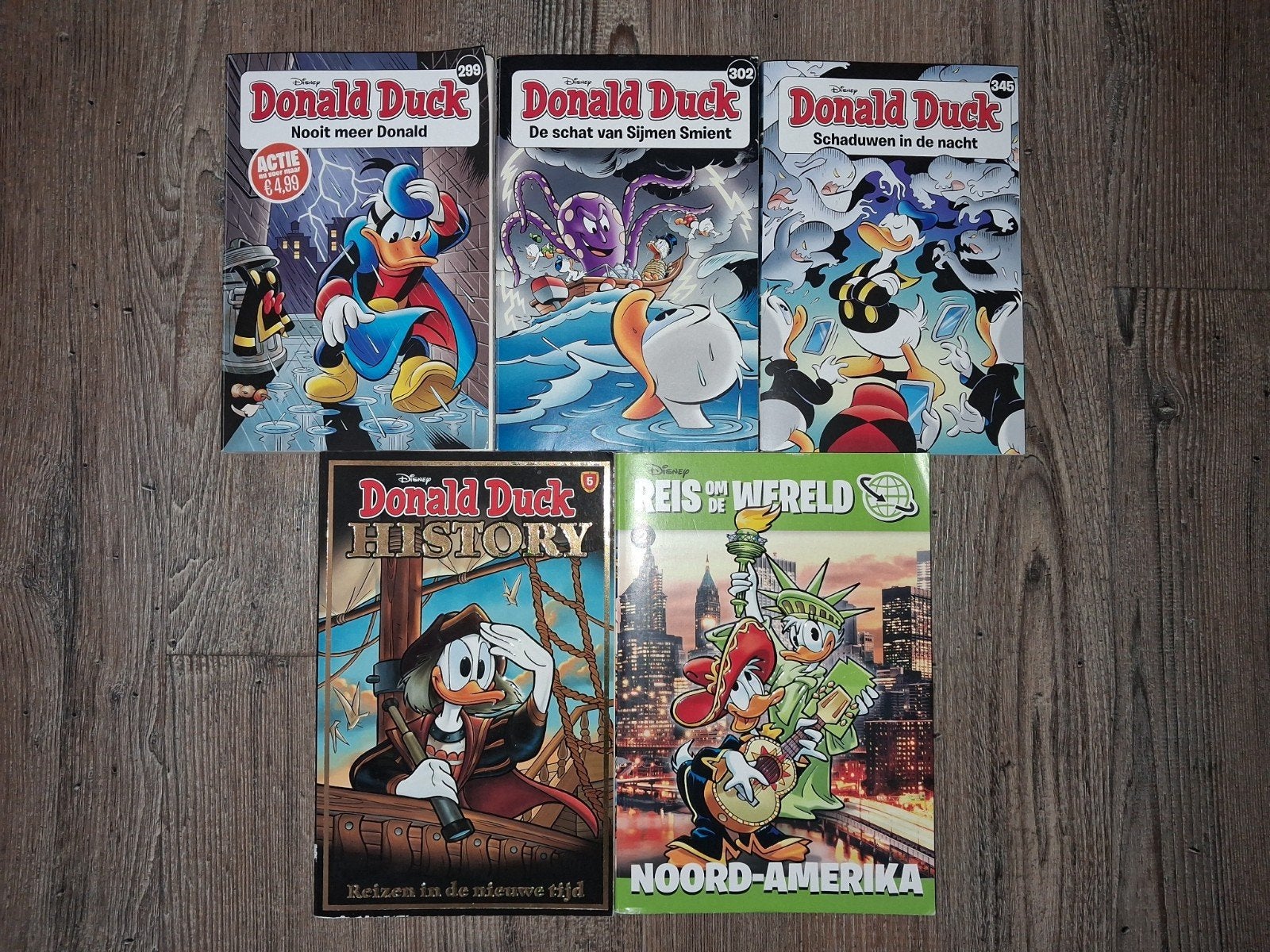 Donald Duck pockets diversen, Meerdere comics, Ophalen of Verzenden, Zo goed als nieuw, Europa