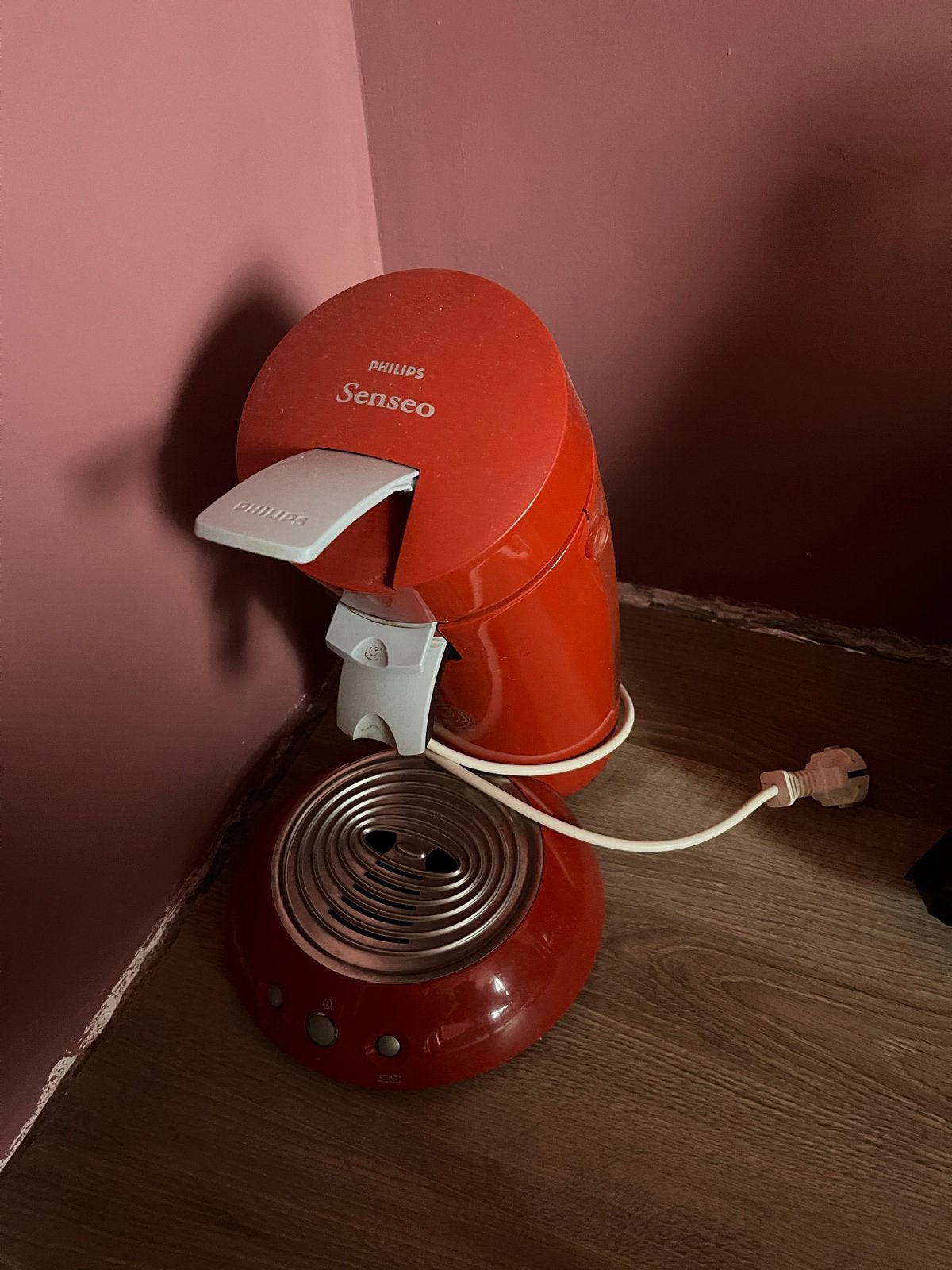 Philips Senseo koffiezetapparaat rood, Witgoed en Apparatuur, Koffiepads en cups, Gebruikt, Koffiemachine, Ophalen of Verzenden