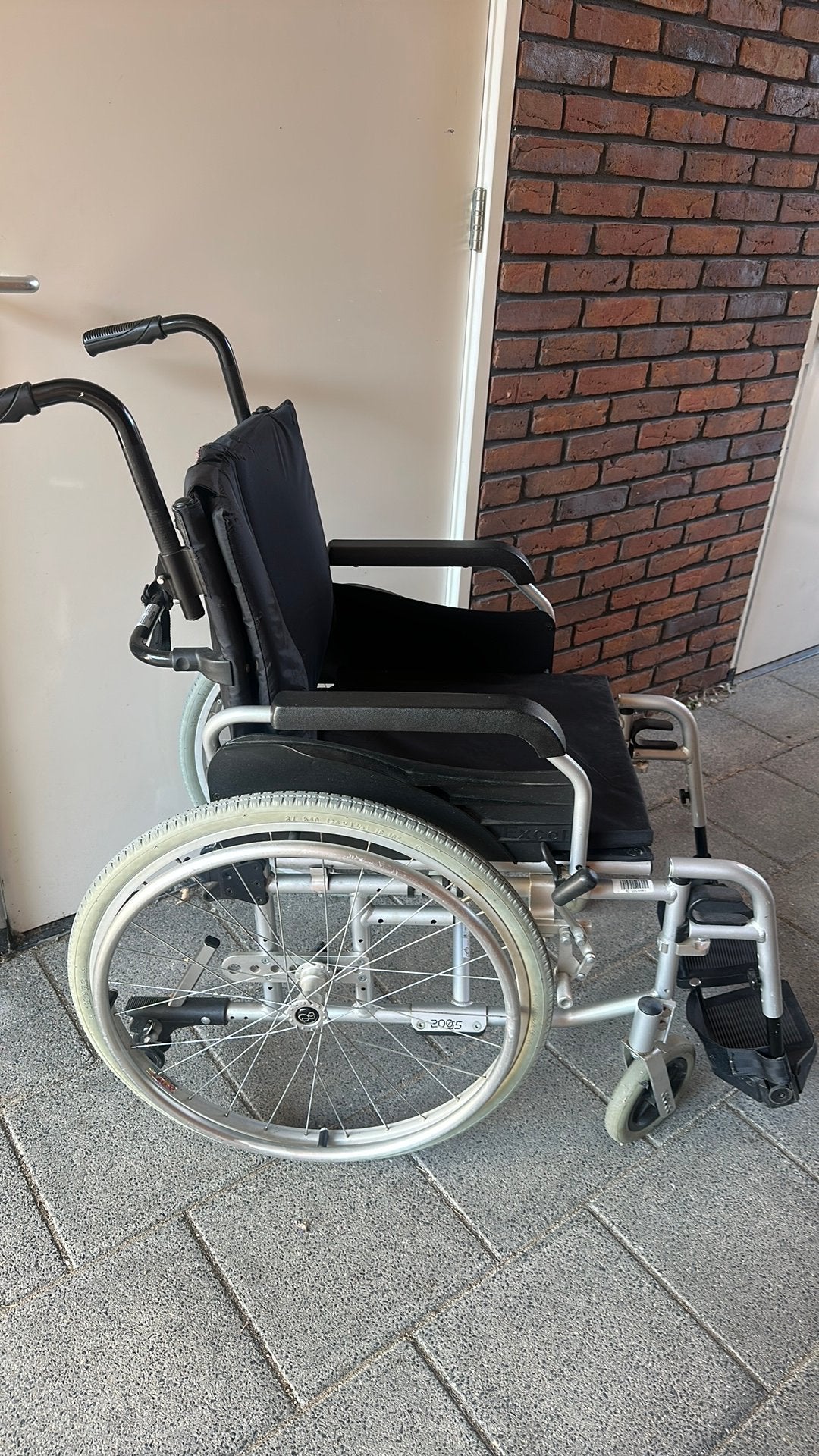 Gebruikte rolstoel, Ophalen, Gebruikt, Duwrolstoel