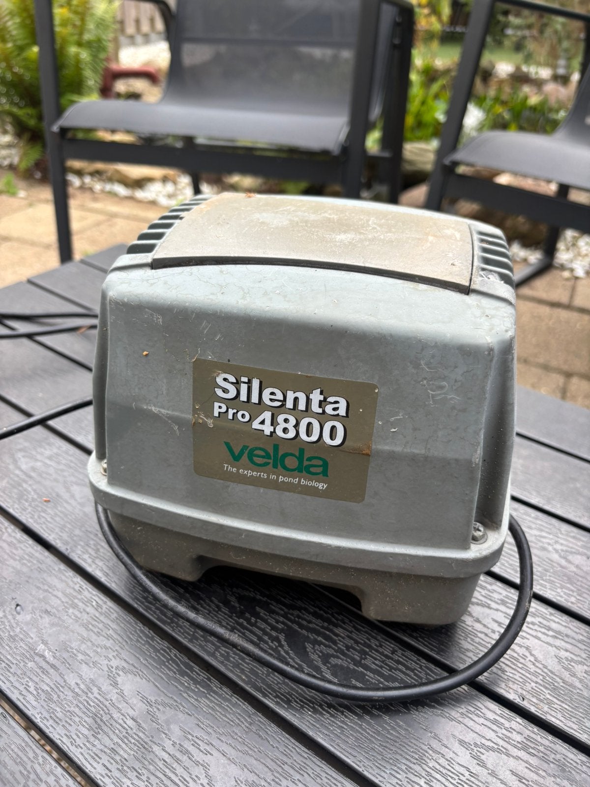Velda Silenta Pro 4800 Vijverbeluchtingspomp, Tuin en Terras, Vijver-toebehoren, Ophalen of Verzenden, Gebruikt, Overige typen