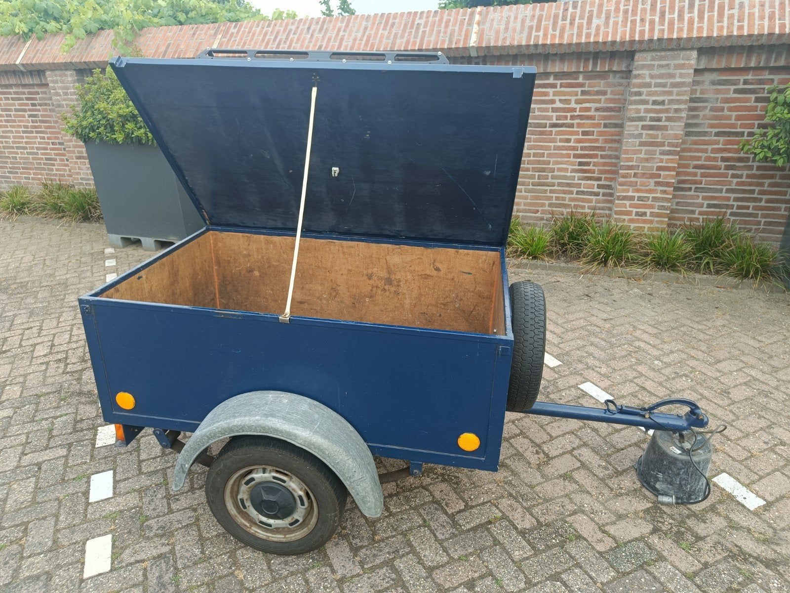 Compacte camping aanhanger - waterdicht en werkend, Auto diversen, Aanhangers en Bagagewagens, Ophalen, Gebruikt