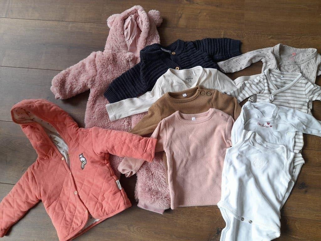 babykleding maat 56, Ophalen, Zo goed als nieuw, Meisje, Setje