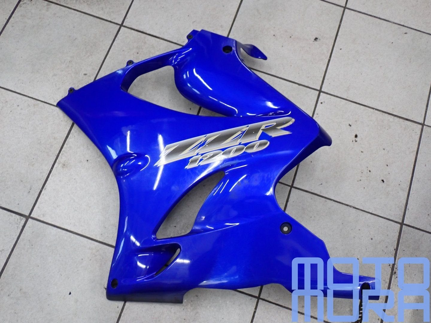 Kawasaki ZZR 1200 2002 - 2005 zijkuipdeel links ZZR1200 link, Gebruikt, -, -, Ophalen of Verzenden