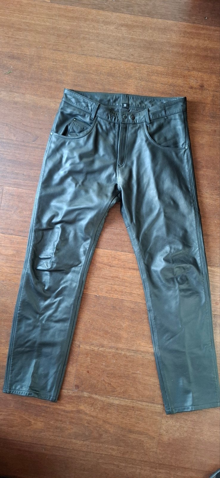 Difi leren motorbroek - heren - maat 38, Motoren, Broek | leer, Heren, Difi, Ophalen of Verzenden