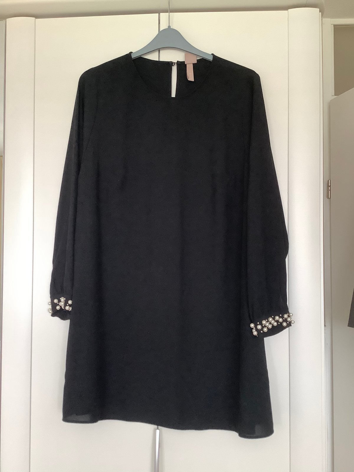 Zwarte tuniek maat XL, Ophalen of Verzenden, Zo goed als nieuw, Zwart, Blouse of Tuniek