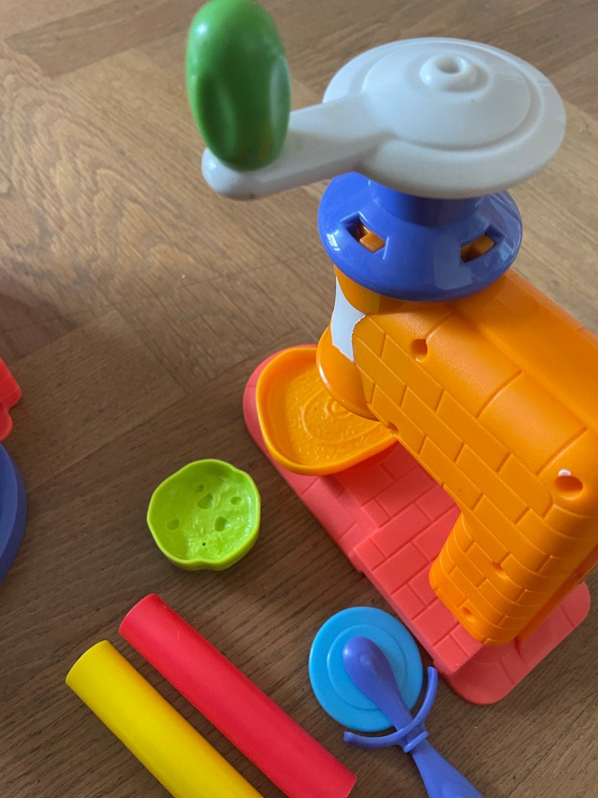 Play-Doh Pizzaset met accessoires, Ophalen of Verzenden, Gebruikt, Knutselen